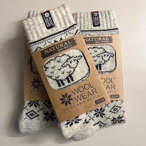 Noorse sokken schaap